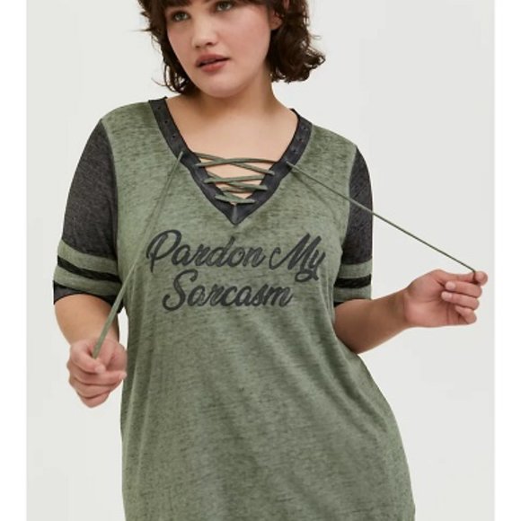 Torrid Football Tee - Picture 2 of 5